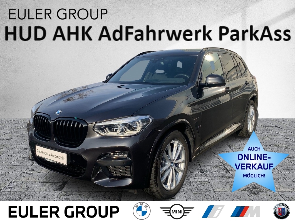 BMW X3 30e M-Sport 19'' HUD AHK AdFahrwerk AdLED ParkAss Hifi DAB  digiCockpit MemoSitze} in Frankfurt