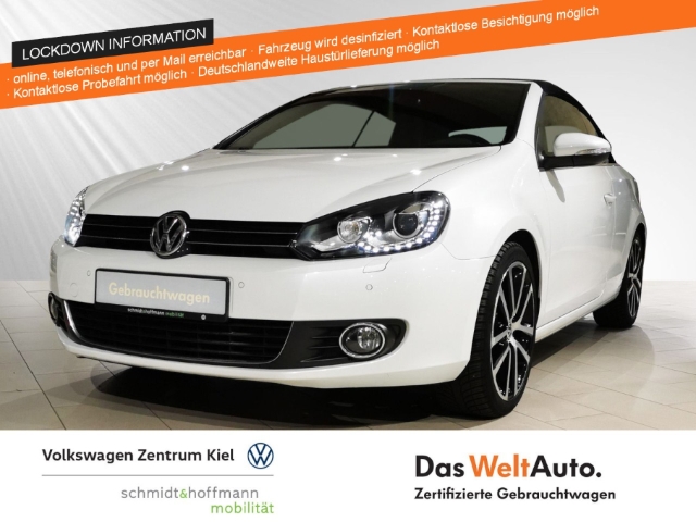 Volkswagen Golf Cabriolet Vi 1 2 Tsi Exclusive Xenon Klima In Kiel
