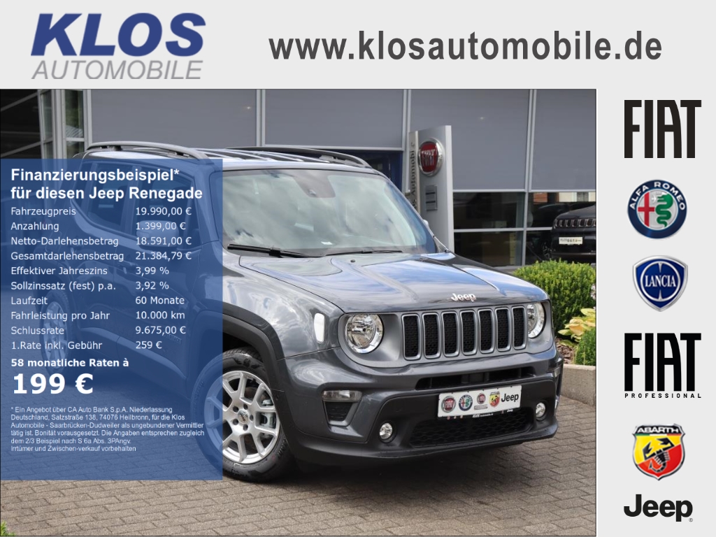 Used Jeep Renegade 1.0 Limited