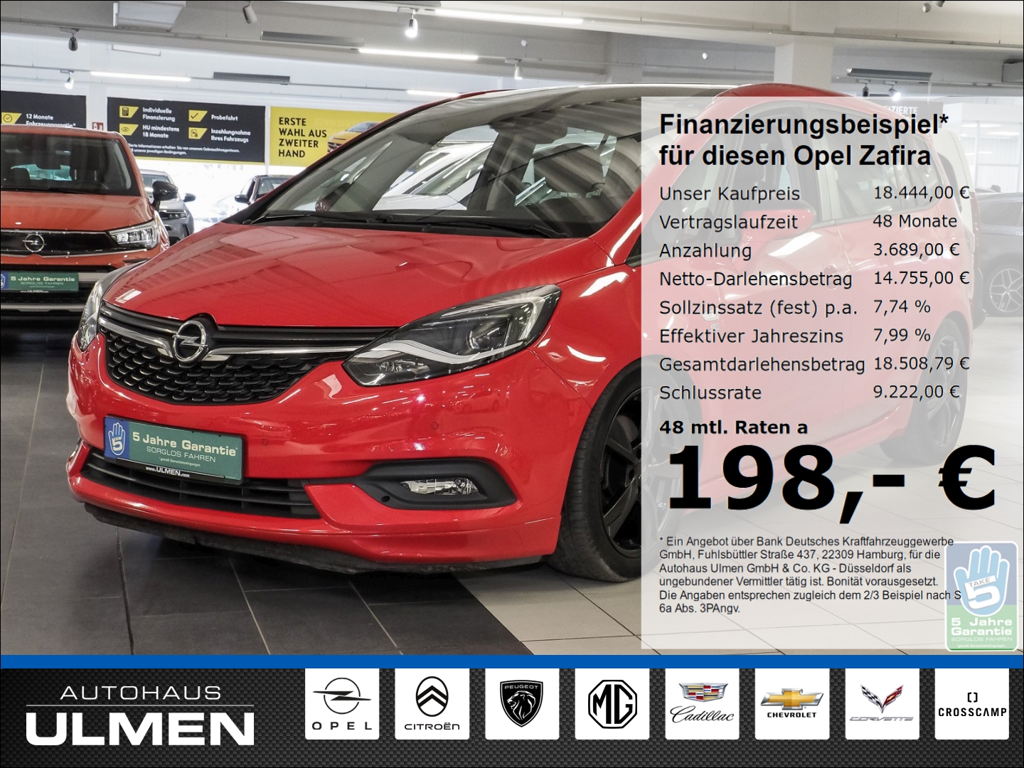 Used Opel Zafira 2.0 OPC