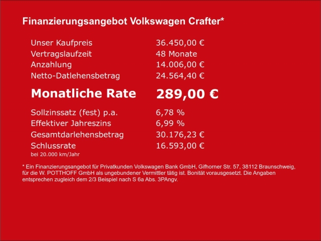 Volkswagen Crafter 35 Kasten Mittel Hoch 4M 2.0 TDI Navi ZV