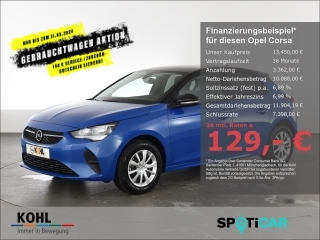 Bild: Opel Corsa F Edition 1.2 EU6d Start-Stop Temp Klima