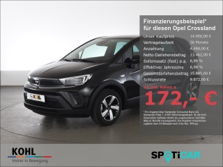 Bild: Opel Crossland Edition 1.2 EU6d Start-Stop LED Tempomat Klimaanlage