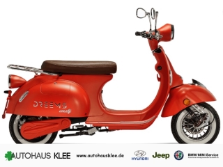 Bild: DREEMS Amalfi Sommerschlussverkauf Elektro Roller 45 km/h 60V 3kW Motor Leder LED Alu BC Gar.
