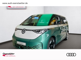Bild: Volkswagen ID. Buzz Bus Basis Pro Motor 150 kW (204 PS) 77 kWh Getriebe: 1-Gang-Automatikgetriebe Radstand: 2988 mm