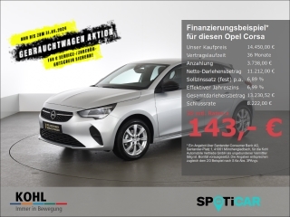 Bild: Opel Corsa F Edition 1.2 75 PS LED Navi Tempomat DAB+ Klima