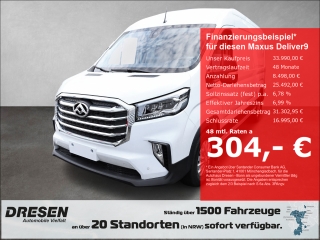 Bild: Maxus Deliver9 Kastenwagen L3H2 2.0 Diesel LUXURY FWD *RÜCKFAHRKAMERA*PARKPILOT v&h*KEYLESS*