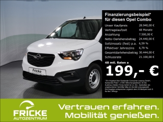 Opel Combo -e Cargo Edition+Holzboden+3-Sitzer+Klima Bild 1