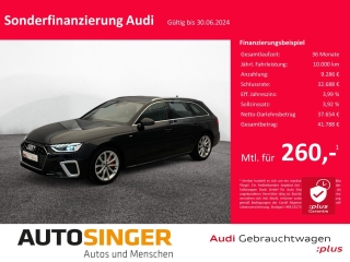 Audi A4 Avant 40 TFSI 2x S line qua AHK LED ACC NAV Bild 1