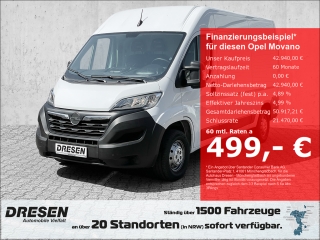 Bild: Opel Movano L4H2 3,5 t *Bluetooth*Flügeltüren 270°*Parkpilot*