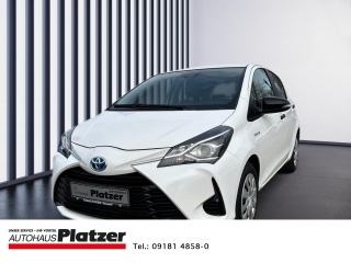 Bild: Toyota Yaris Hybrid Anhängerkupplung 1.5l 2-Zonen-Klimaautom Fernlichtass. Notbremsass. Tel.-Vorb.