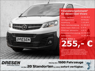 Bild: Opel Vivaro Cargo Edition M*180 *NAVI*Rückfahrkamera*Allwetterreifen*Totwinkel