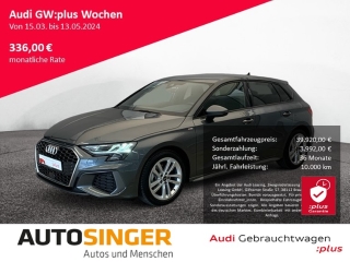 Audi A3 Sportback 35 TDI 2x S line AHK NAVI ACC LED Bild 1