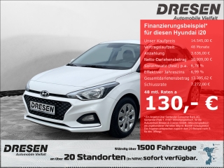 Bild: Hyundai i20 1.0 Select Klima Fahrerprofil Alarm Berganfahrass. GA Lichtsensor el.SP Spieg. beheizbar