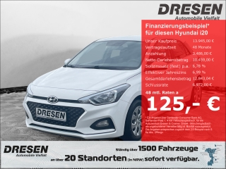 Bild: Hyundai i20 1.2 Select Klima Lichtsensor el.SP Spieg. beheizbar Fahrerprofil Alarm Berganfahrass. GA