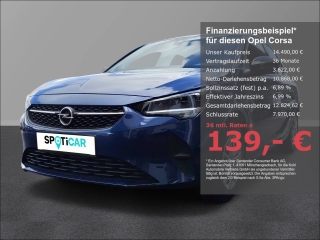 Bild: Opel Corsa F Edition 1.2 Spurhalteass. Rückfahrkam.   PDC