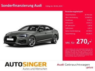 Audi A5 Sportback 2x S line TFSI qua AHK ACC Matrix Bild 1